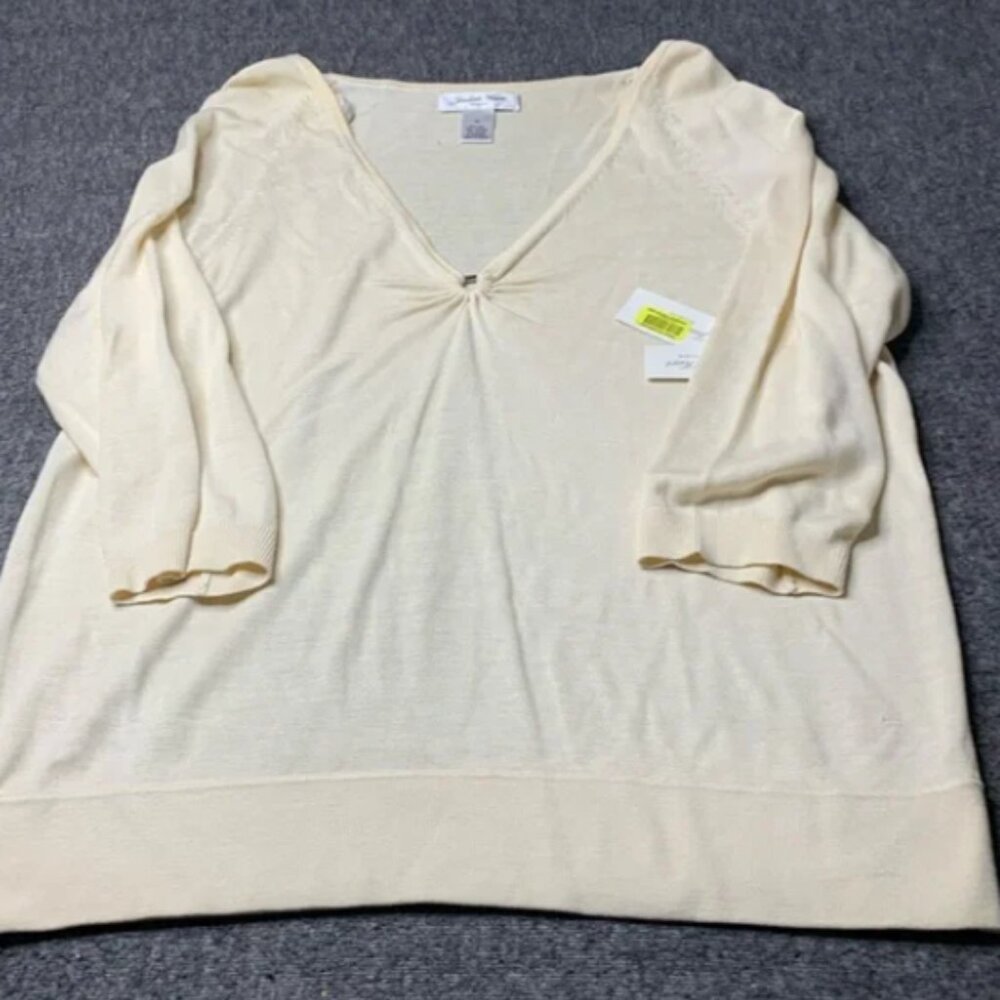 Judith Hart Silk Blend Sweater Size 1X